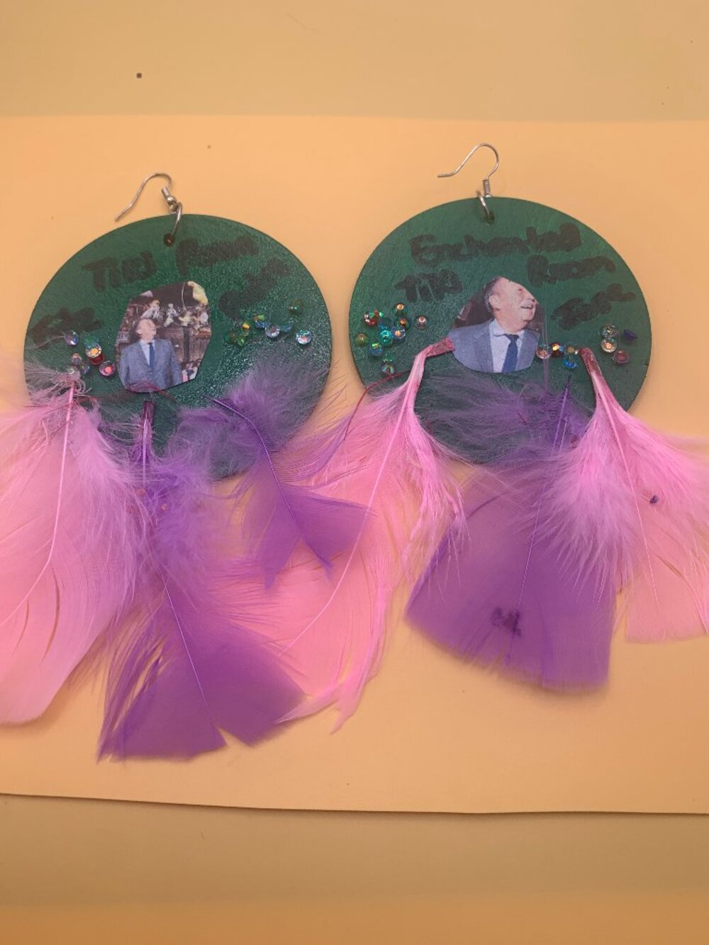 Tiki Tiki Room DIY Disney Statement Earrings SELLING AS IS